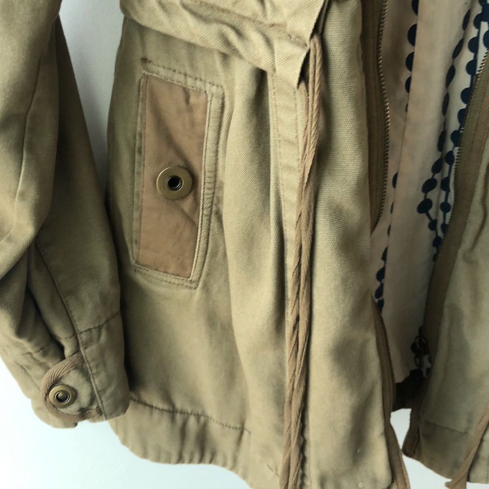 Olive Green Utility Jacket - Picture 6 of 9